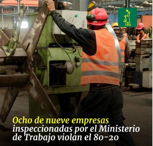 inspecciones ministerio trabajo, en guerra